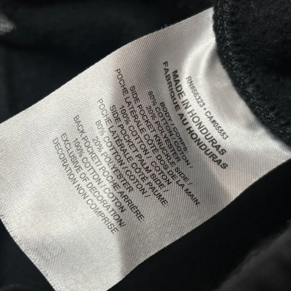 Nike Sweatpants Mens Medium Black Fleece Elastic Waist Pockets Gym BV2707-00A